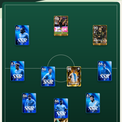 足球冠军经理3-4-3阵容分享