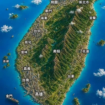 台湾岛地理与历史概览