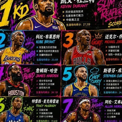 杜兰特膺ESPN历史得分手榜首