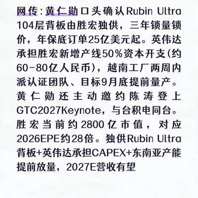 胜宏科技，AI时代的投资新希望