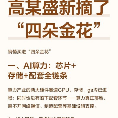 高某盛布局四大核心赛道
