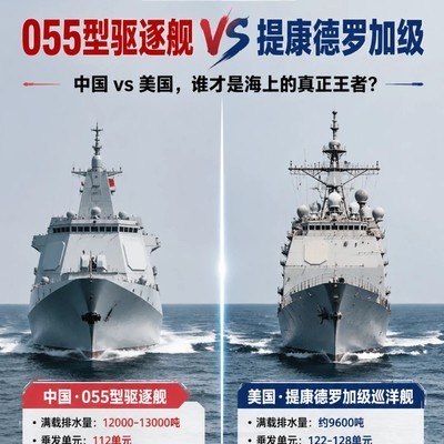 055与提康德罗加，代际之差