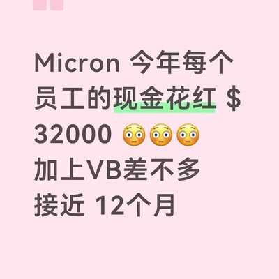 美光老同事财富逆袭