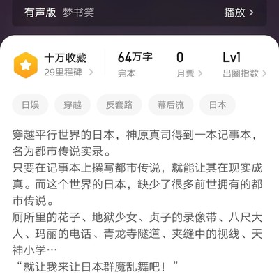 都市怪谈白月光遗憾烂尾