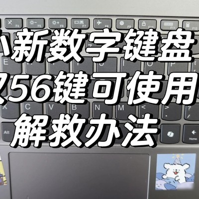 小新数字键盘故障修复