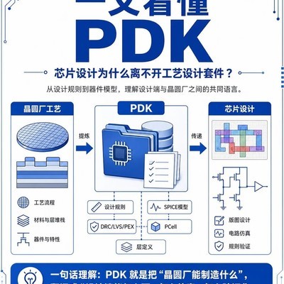 PDK，芯片设计的工艺基石