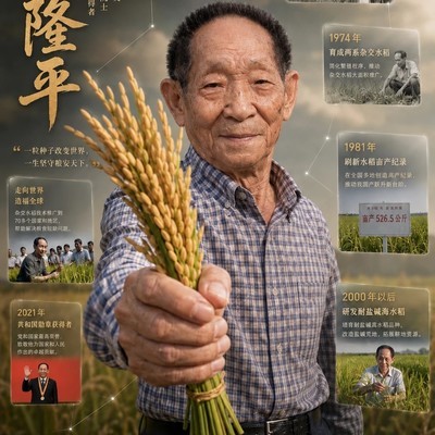 袁隆平，一粒种子改变世界