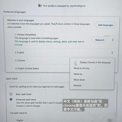 Chrome中文不可勾选问题