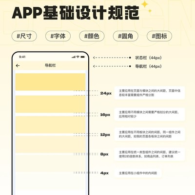 UI新手必学基础设计规范