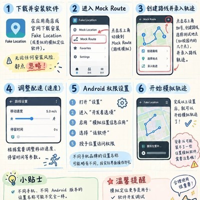 虚拟定位软件使用指南