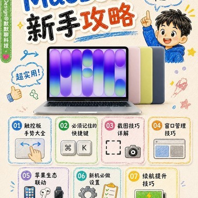 MacBook Neo新机必做五件事