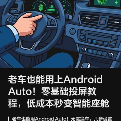 老车零基础投屏Android Auto