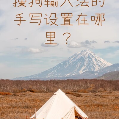 搜狗手写设置功能详解