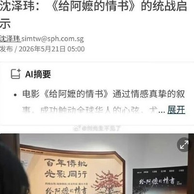 给阿嬷的情书，统战电影的争议