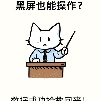 手机黑屏花屏数据恢复法