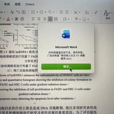 Mac版Word论文写作避坑指南