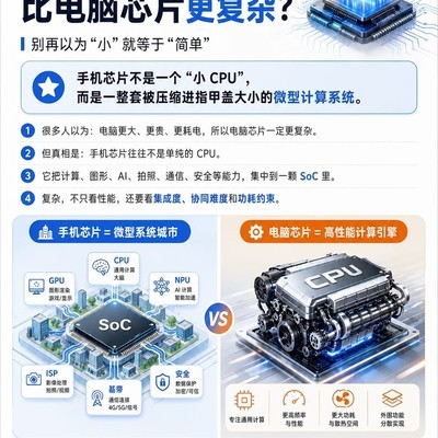 手机芯片，微型智能城市