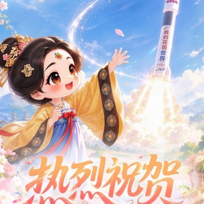 花园世界号火箭成功发射