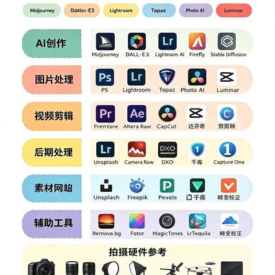 零基础剪辑工具大全
