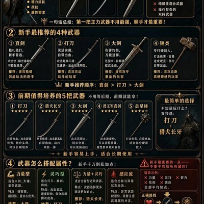 艾尔登法环新手武器选择指南