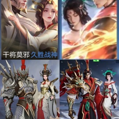 干将莫邪半身像亮相