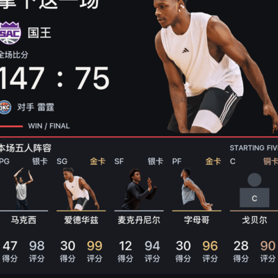 国王队季后赛阵容夺冠