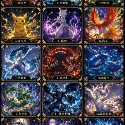 宝可梦十五强终极选择