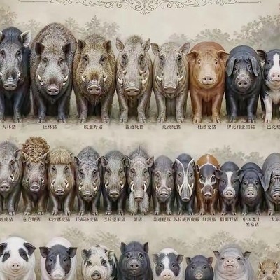 全球28种猪科萌物大赏