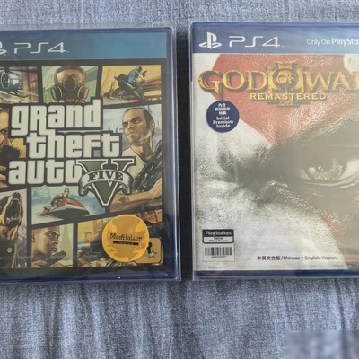 GTA5初代港版与战神3首发