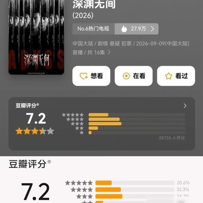 深渊无间网络评分7.2
