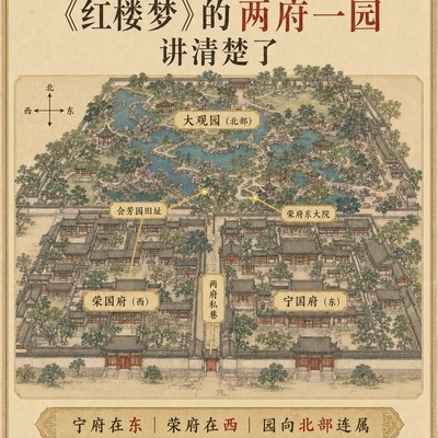 红楼梦空间布局图解