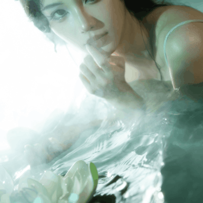 诗诗写真，做人哪有做妖有趣