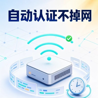 校园网自动重认证脚本