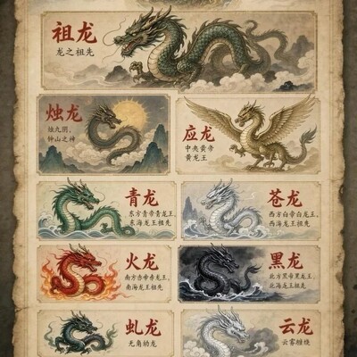 上古龙族谱系全解析