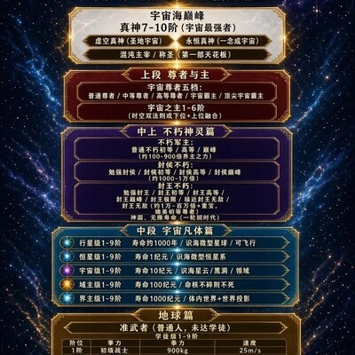 吞噬星空等级图调整