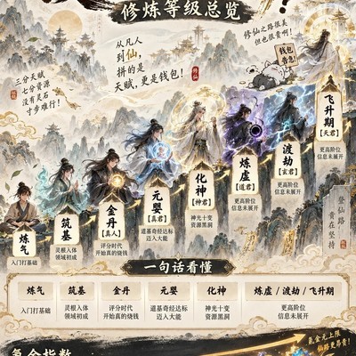 修仙境界与资源消耗解析