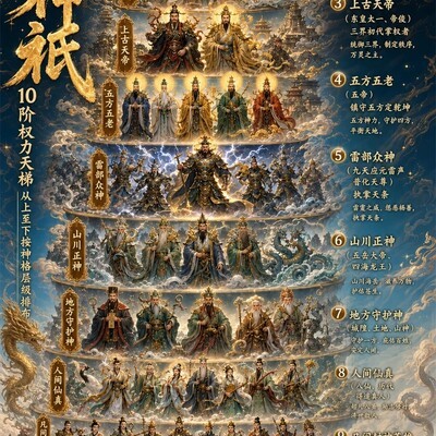 中国神话权力天梯