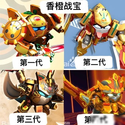 果宝特攻历代机甲对比