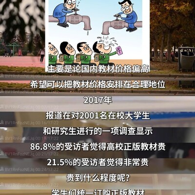 大学教材费用过高吗？
