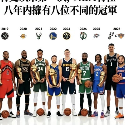 NBA八年不同冠，水平如何？