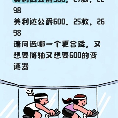 美利达公爵300与600选购