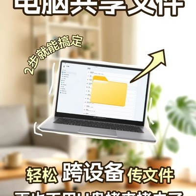 两步实现电脑文件共享