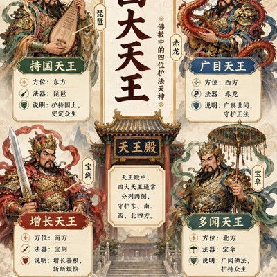 四大天王详解