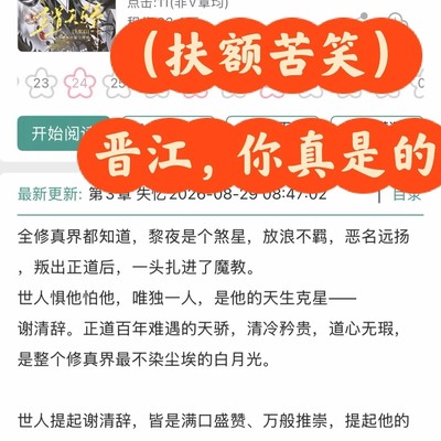 作者的无奈承诺