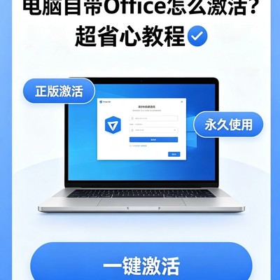 电脑自带Office激活指南