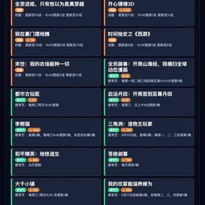 9月23日热门国漫更新