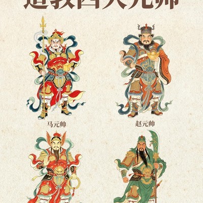 道教四大护法元帅