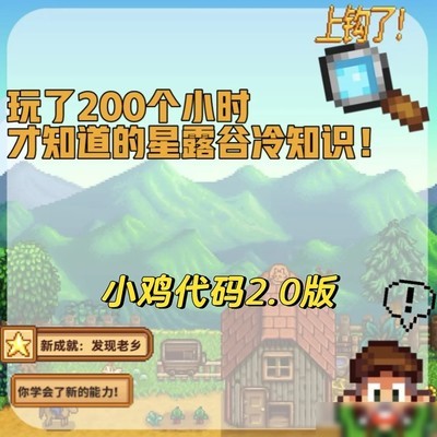 星露谷小鸡代码分享