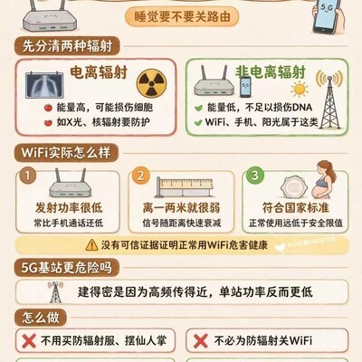 WiFi辐射真相揭秘