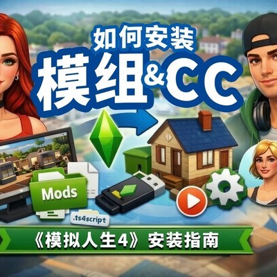 模拟人生4新手MOD安装指南